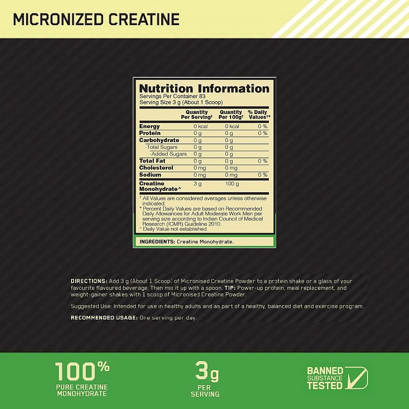 on creatine 2501