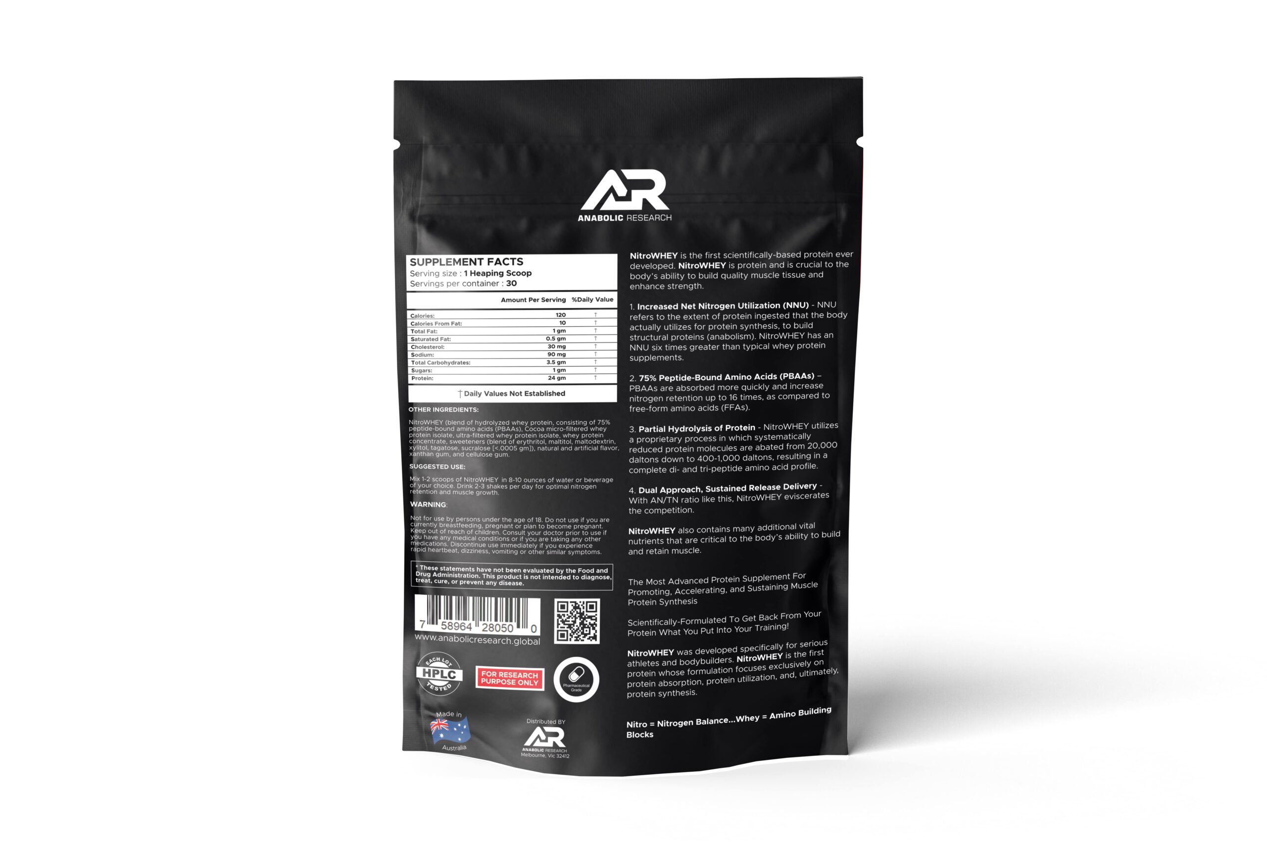 Anabolic research nitro pro 2 lbs 1